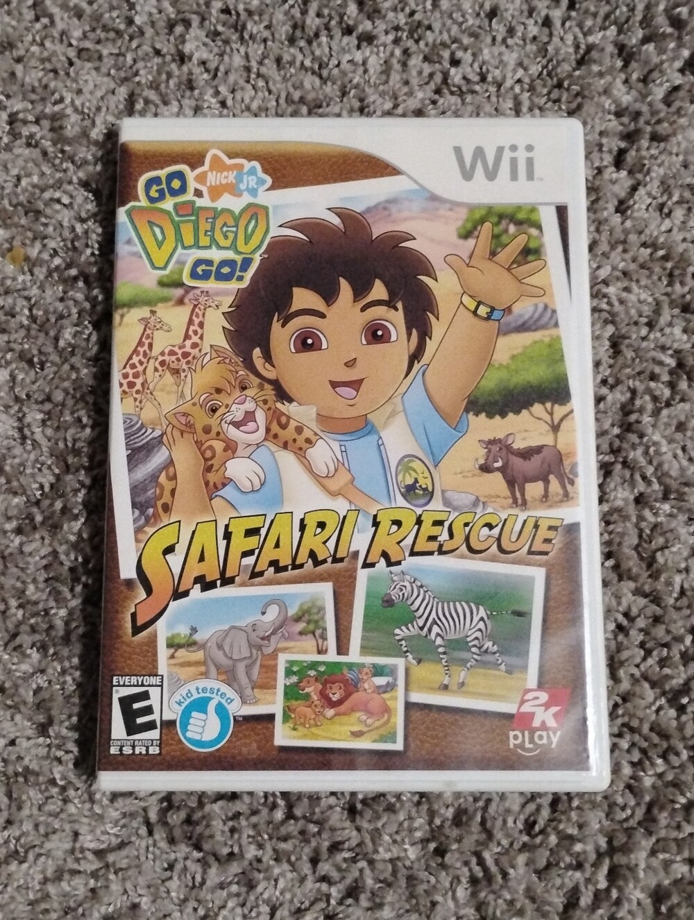Go Diego Go! Safari Rescue - Nintendo Wii (Complete in Box / CIB)